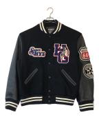Hysteric Glamourヒステリックグラマー）の古着「MOTOR CITY FEVER スタジャン」｜ブラック