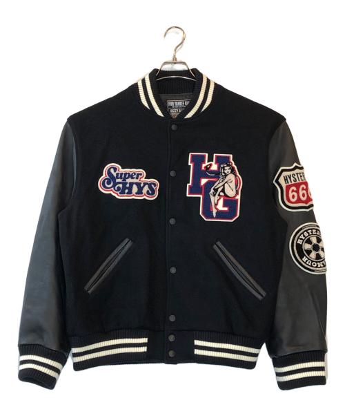 Hysteric Glamour（ヒステリックグラマー）Hysteric Glamour (ヒステリックグラマー) MOTOR CITY FEVER スタジャン ブラック サイズ:XLの古着・服飾アイテム