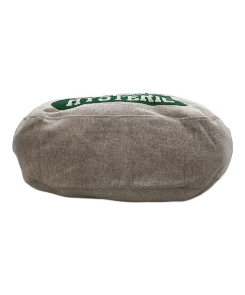 Hysteric Glamour（ヒステリックグラマー）Hysteric Glamour (ヒステリックグラマー) スウェットニュースペーパーバッグ グレー 未使用品の古着・服飾アイテム