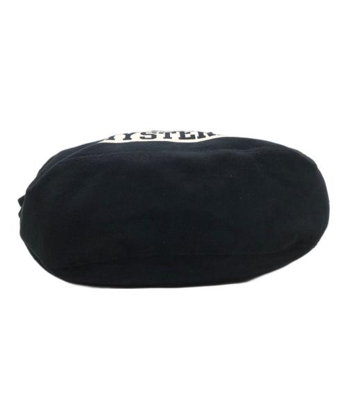 Hysteric Glamour（ヒステリックグラマー）Hysteric Glamour (ヒステリックグラマー) スウェットニュースペーパーバッグ ブラックの古着・服飾アイテム