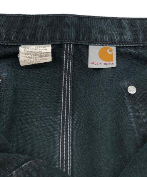 CarHartt（カーハート）CarHartt (カーハート) ダブルニーパンツ ブラック サイズ:38×30の古着・服飾アイテム