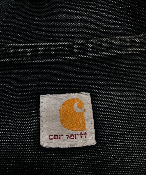 CarHartt（カーハート）CarHartt (カーハート) ダブルニーパンツ ブラック サイズ:38×30の古着・服飾アイテム