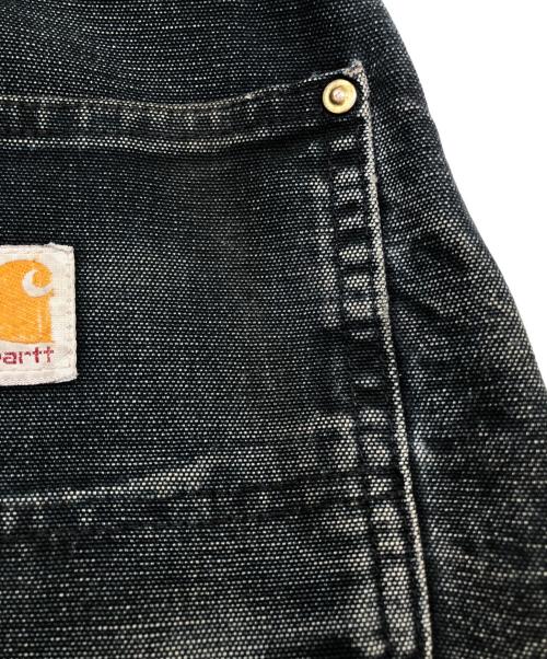 CarHartt（カーハート）CarHartt (カーハート) ダブルニーパンツ ブラック サイズ:38×30の古着・服飾アイテム