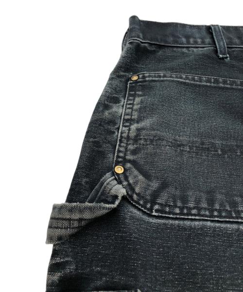 CarHartt（カーハート）CarHartt (カーハート) ダブルニーパンツ ブラック サイズ:38×30の古着・服飾アイテム