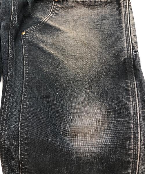 CarHartt（カーハート）CarHartt (カーハート) ダブルニーパンツ ブラック サイズ:38×30の古着・服飾アイテム