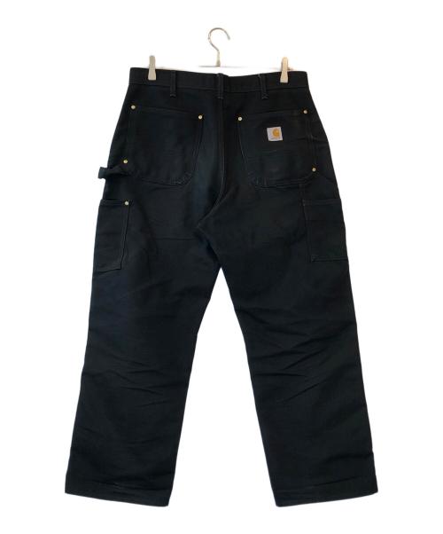 CarHartt（カーハート）CarHartt (カーハート) ダブルニーパンツ ブラック サイズ:34×32の古着・服飾アイテム
