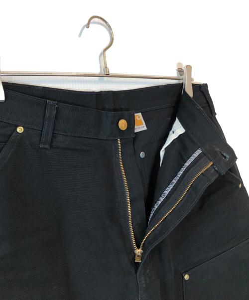 CarHartt（カーハート）CarHartt (カーハート) ダブルニーパンツ ブラック サイズ:34×32の古着・服飾アイテム