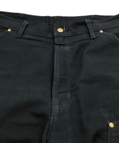 CarHartt（カーハート）CarHartt (カーハート) ダブルニーパンツ ブラック サイズ:34×32の古着・服飾アイテム