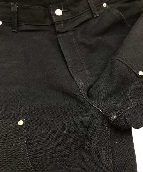 CarHartt（カーハート）CarHartt (カーハート) ダブルニーパンツ ブラック サイズ:34×32の古着・服飾アイテム