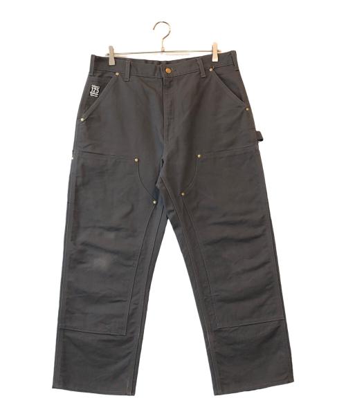CarHartt（カーハート）CarHartt (カーハート) ダブルニーパンツ グレー サイズ:36×30の古着・服飾アイテム