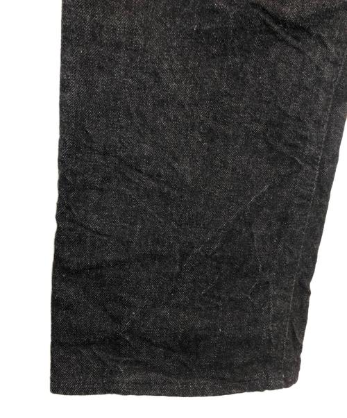 BONCOURA（ボンクラ）BONCOURA (ボンクラ) ブラックデニムパンツ ブラック サイズ:33の古着・服飾アイテム
