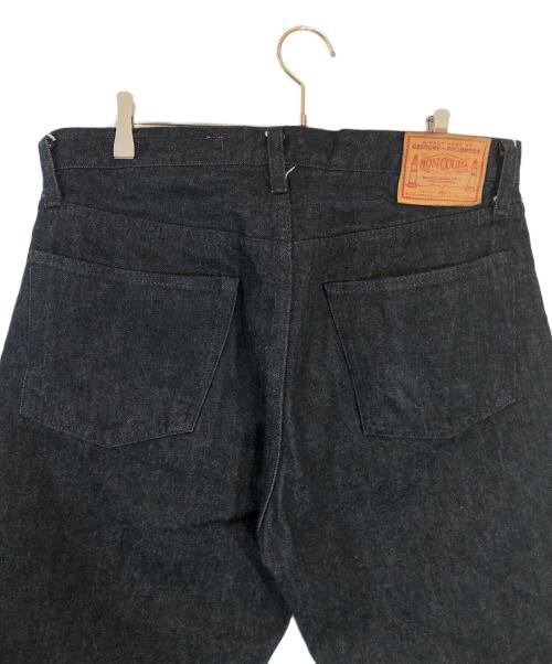 BONCOURA（ボンクラ）BONCOURA (ボンクラ) ブラックデニムパンツ ブラック サイズ:33の古着・服飾アイテム