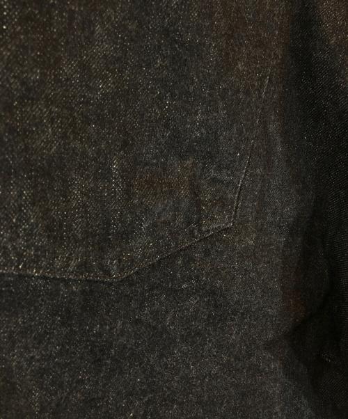 BONCOURA（ボンクラ）BONCOURA (ボンクラ) ブラックデニムパンツ ブラック サイズ:33の古着・服飾アイテム