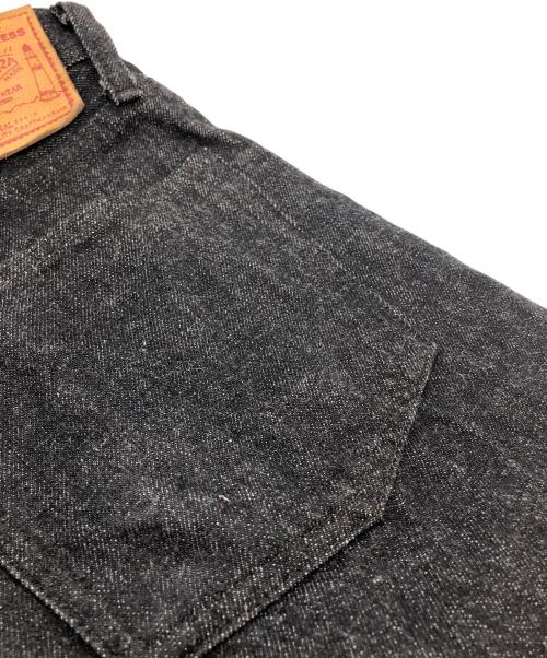 BONCOURA（ボンクラ）BONCOURA (ボンクラ) ブラックデニムパンツ ブラック サイズ:33の古着・服飾アイテム