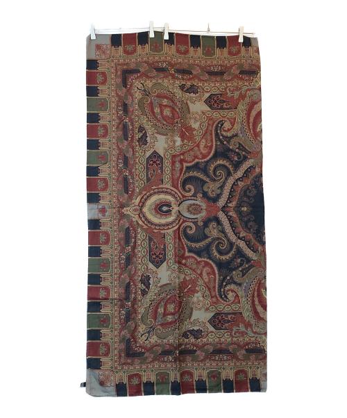 ETRO（エトロ）ETRO (エトロ) 大判シルクストール ブラウン サイズ:下記参照の古着・服飾アイテム
