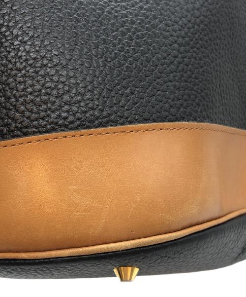 Christian Dior（クリスチャン ディオール）Christian Dior (クリスチャン ディオール) レザーショルダーバッグ ブラックの古着・服飾アイテム