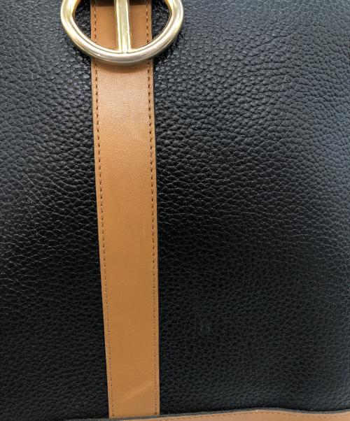 Christian Dior（クリスチャン ディオール）Christian Dior (クリスチャン ディオール) レザーショルダーバッグ ブラックの古着・服飾アイテム