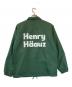 HENRY HAUZ (ヘンリーハウズ) コーチジャケット グリーン サイズ:L：10000円