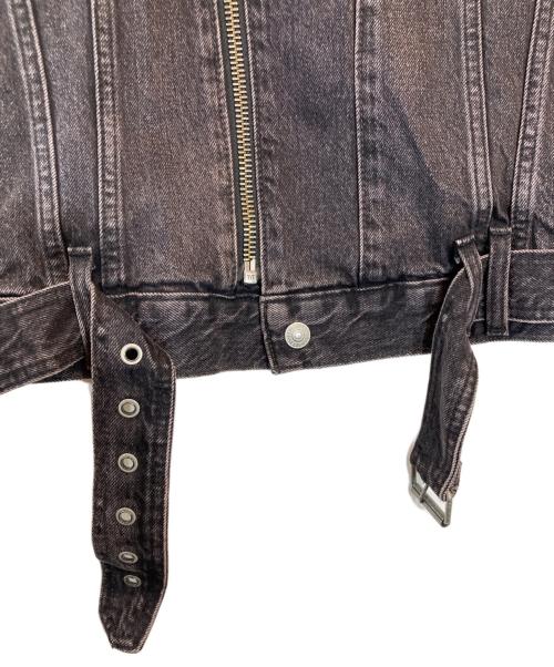 LEVI'S PReMIUM（リーバイス プレミアム）LEVI'S PReMIUM (リーバイス プレミアム) MOTO TRUCKER JACKET ブラック サイズ:Lの古着・服飾アイテム