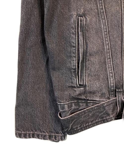 LEVI'S PReMIUM（リーバイス プレミアム）LEVI'S PReMIUM (リーバイス プレミアム) MOTO TRUCKER JACKET ブラック サイズ:Lの古着・服飾アイテム
