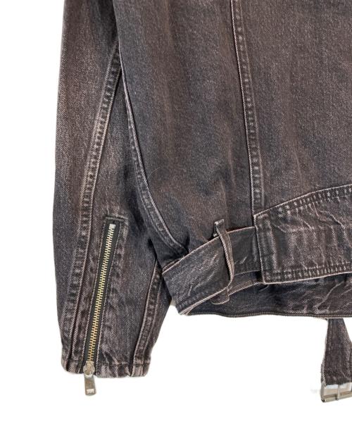 LEVI'S PReMIUM（リーバイス プレミアム）LEVI'S PReMIUM (リーバイス プレミアム) MOTO TRUCKER JACKET ブラック サイズ:Lの古着・服飾アイテム