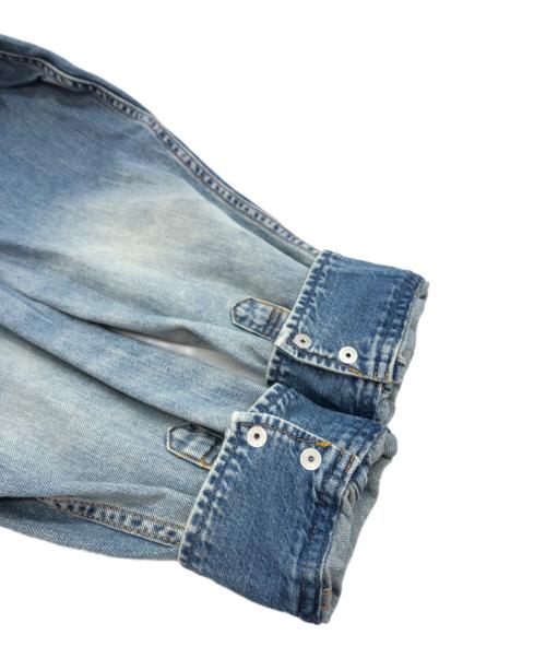 Hysteric Glamour（ヒステリックグラマー）Hysteric Glamour (ヒステリックグラマー) STORE刺繍 ウエスタンデニムシャツ インディゴ サイズ:XLの古着・服飾アイテム