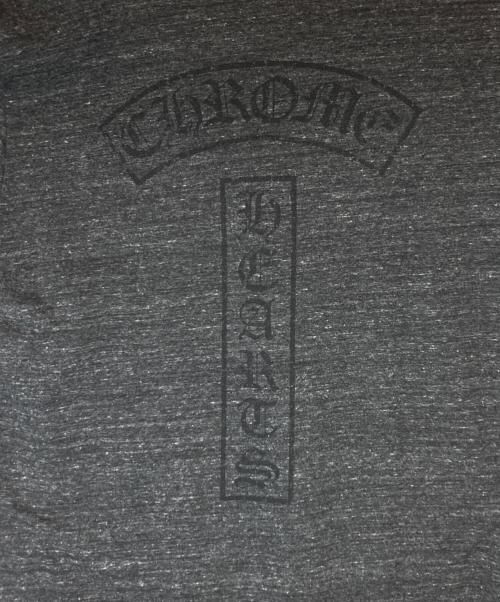 CHROME HEARTS（クロムハーツ）CHROME HEARTS (クロムハーツ) OLD T-BAR STAR LOGO ブラック サイズ:XLの古着・服飾アイテム