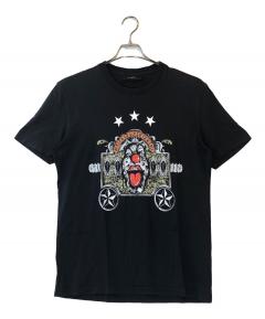 中古・古着通販】GUCCI (グッチ) LOVEDタイガープリントTシャツ ピンク