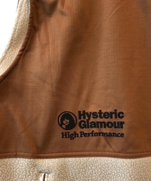 Hysteric Glamour（ヒステリックグラマー）Hysteric Glamour (ヒステリックグラマー) CIRCLE GIRL HP刺繍 ベスト ブラウン サイズ:Lの古着・服飾アイテム