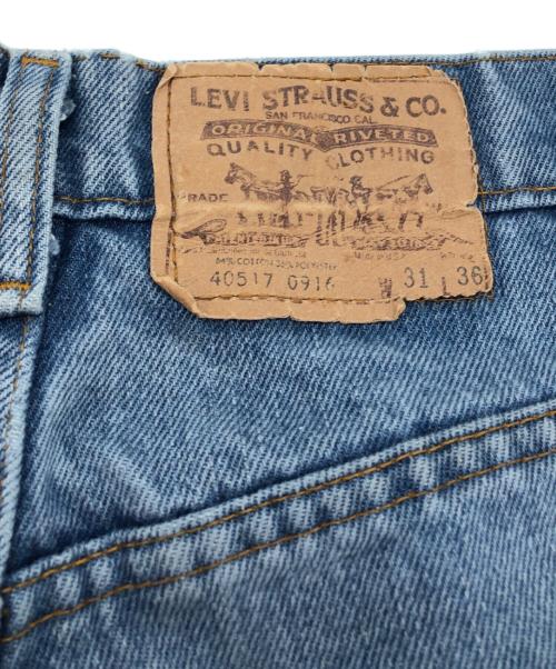 LEVI'S（リーバイス）LEVI'S (リーバイス) ブーツカット デニムパンツ ブルー サイズ:W31×L36の古着・服飾アイテム