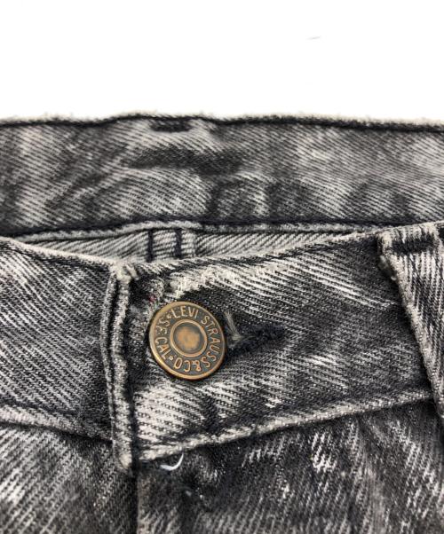 LEVI'S（リーバイス）LEVI'S (リーバイス) 501 ケミカルウォッシュ ブラックデニムパンツ ブラック サイズ:W30×L36の古着・服飾アイテム