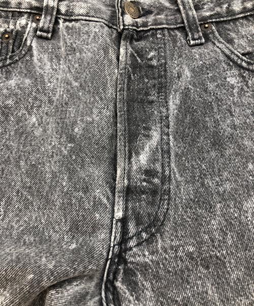 LEVI'S（リーバイス）LEVI'S (リーバイス) 501 ケミカルウォッシュ ブラックデニムパンツ ブラック サイズ:W30×L36の古着・服飾アイテム