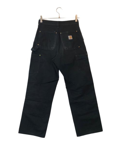CarHartt（カーハート）CarHartt (カーハート) ダブルニーペインターパンツ ブラック サイズ:30×32の古着・服飾アイテム