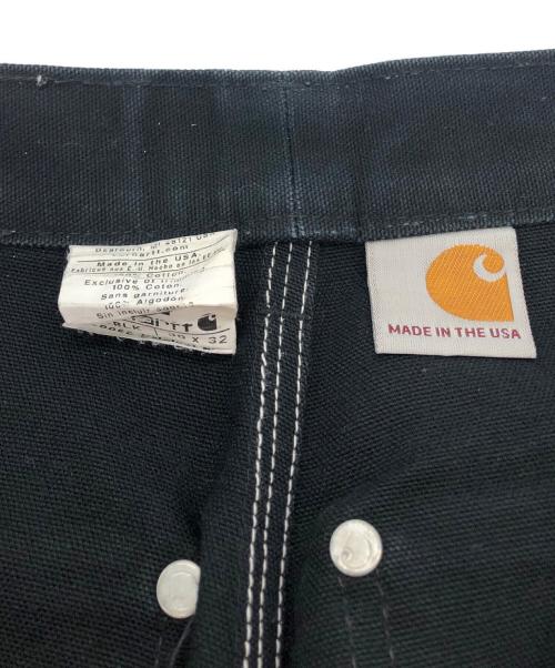 CarHartt（カーハート）CarHartt (カーハート) ダブルニーペインターパンツ ブラック サイズ:30×32の古着・服飾アイテム