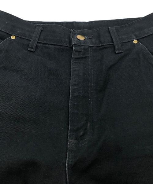 CarHartt（カーハート）CarHartt (カーハート) ダブルニーペインターパンツ ブラック サイズ:30×32の古着・服飾アイテム