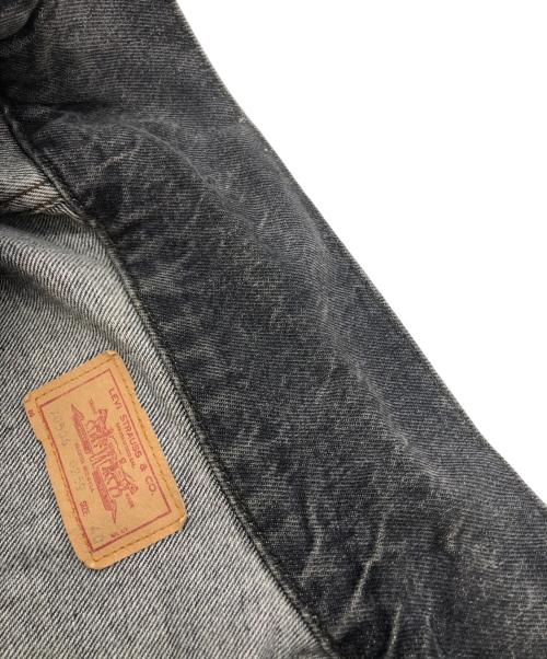 LEVI'S（リーバイス）LEVI'S (リーバイス) 先染めデニムジャケット ブラック サイズ:40の古着・服飾アイテム