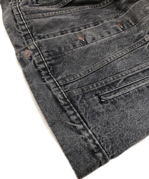 LEVI'S（リーバイス）LEVI'S (リーバイス) 先染めデニムジャケット ブラック サイズ:40の古着・服飾アイテム