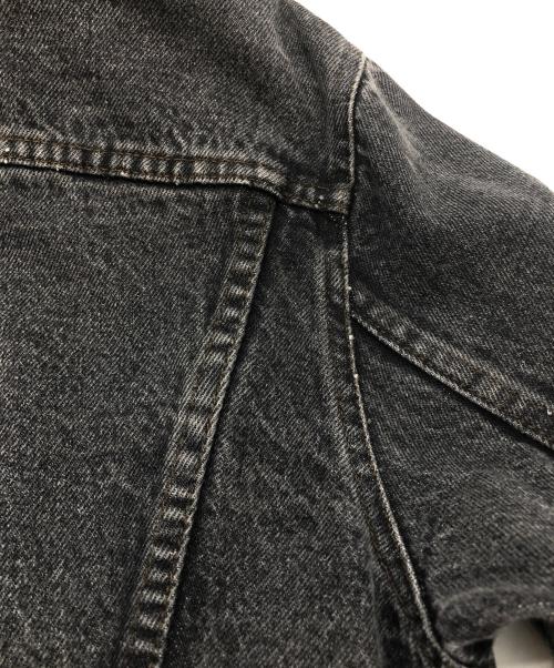 LEVI'S（リーバイス）LEVI'S (リーバイス) 先染めデニムジャケット ブラック サイズ:40の古着・服飾アイテム