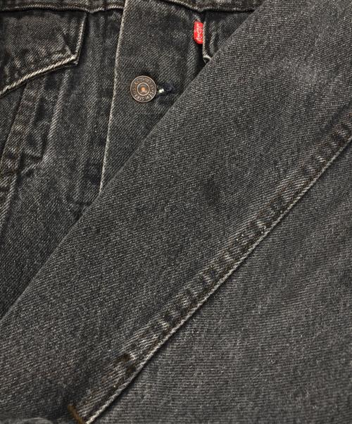 LEVI'S（リーバイス）LEVI'S (リーバイス) 先染めデニムジャケット ブラック サイズ:40の古着・服飾アイテム