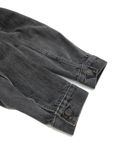 LEVI'S（リーバイス）LEVI'S (リーバイス) 先染めデニムジャケット ブラック サイズ:40の古着・服飾アイテム
