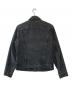 LEVI'S (リーバイス) 先染めデニムジャケット ブラック サイズ:40：70000円