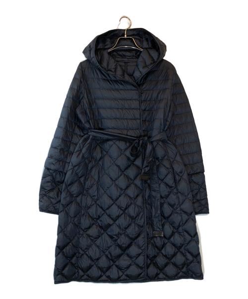 'S Max Mara（エスマックスマーラ）'S Max Mara (エスマックスマーラ) 収納カバン付きテクニカルダウンコート ネイビー サイズ:44の古着・服飾アイテム