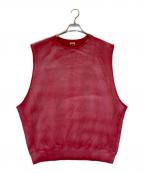 refomedリフォメッド）の古着「別注 10WASH N/S SWEATER」｜レッド