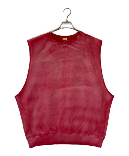 refomed（リフォメッド）refomed (リフォメッド) 別注 10WASH N/S SWEATER レッド サイズ:SIZE 3の古着・服飾アイテム