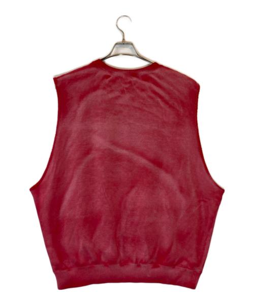 refomed（リフォメッド）refomed (リフォメッド) 別注 10WASH N/S SWEATER レッド サイズ:SIZE 3の古着・服飾アイテム