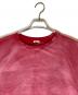 refomed (リフォメッド) 別注 10WASH N/S SWEATER レッド サイズ:SIZE 3：12000円