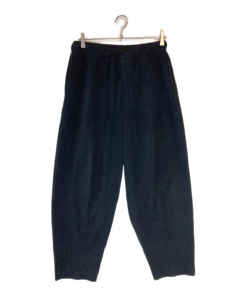 HOMME PLISSE ISSEY MIYAKE（オム プリッセ イッセイ ミヤケ）HOMME PLISSE ISSEY MIYAKE (オム プリッセ イッセイ ミヤケ) プリーツパンツ ブラック サイズ:SIZE 2の古着・服飾アイテム