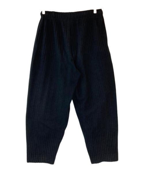 HOMME PLISSE ISSEY MIYAKE（オム プリッセ イッセイ ミヤケ）HOMME PLISSE ISSEY MIYAKE (オム プリッセ イッセイ ミヤケ) プリーツパンツ ブラック サイズ:SIZE 2の古着・服飾アイテム