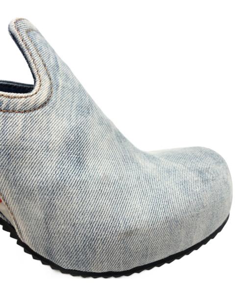 DIESEL（ディーゼル）DIESEL (ディーゼル) D-WOODSTOCK ML Wデニムサンダル インディゴ サイズ:36の古着・服飾アイテム