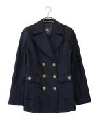 BURBERRY LONDONバーバリーロンドン）の古着「Pコート」｜ネイビー